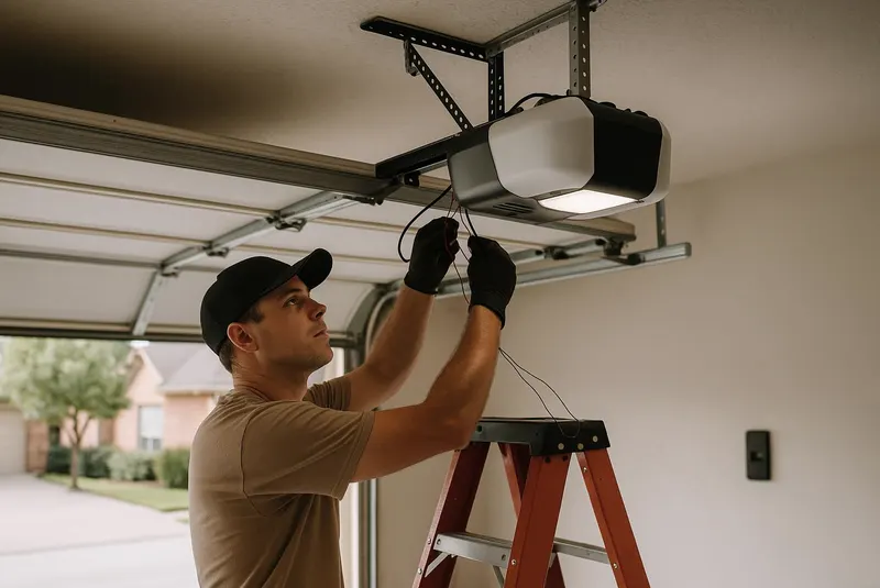 Garage Door Opener Installation in Sunrise