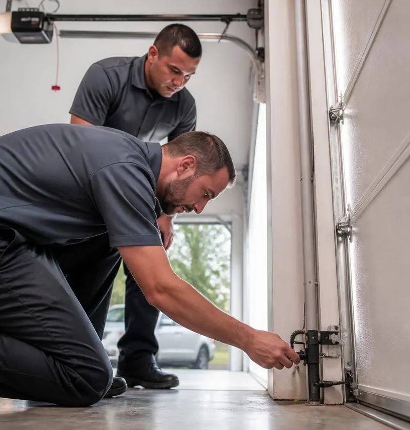 Off Track Door Repair in Sunrise